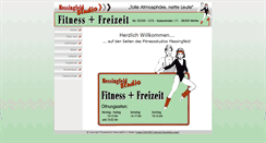Desktop Screenshot of fitness-studio-messingfeld.de