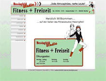 Tablet Screenshot of fitness-studio-messingfeld.de